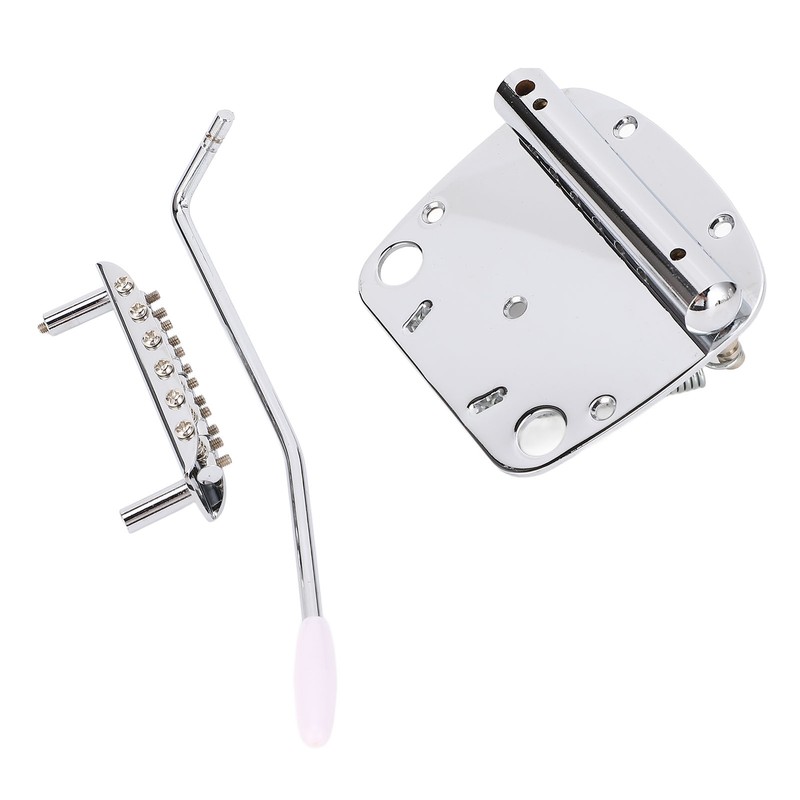 Guitar Tremolo Vibrato Bridge Tailpiece Set Vibrato Tailpiece and Tremolo