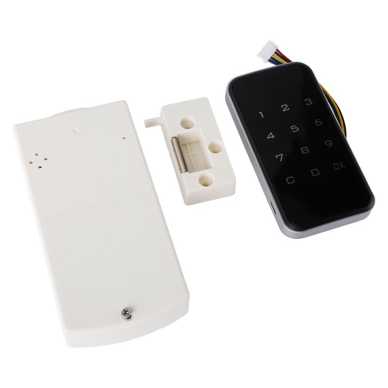 Electronic Cabinet Lock ABS Smart Digital Touch Keypad Coded Password