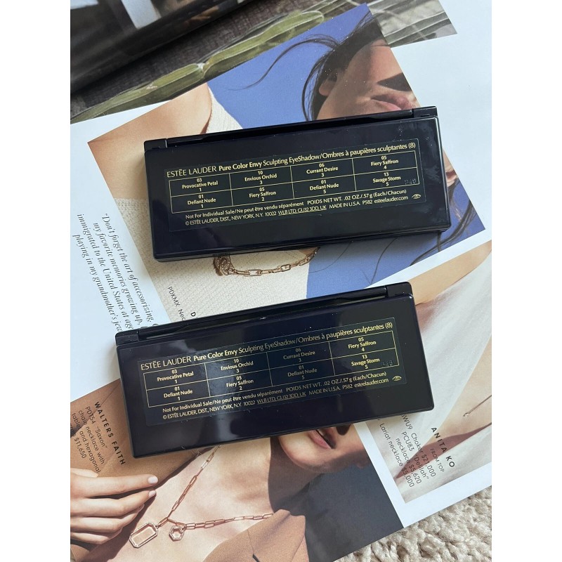 Eyeshadow 2x Estée Lauder Pure Color Envy Sculpting Eyeshadow Palette