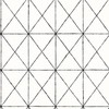 Brewster Home Fashions 2904-78003 Intersection Black Diamond Wallpaper 396 in.