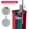 BOSHENG Mop and Bucket with Wringer Set, Flat Mop and