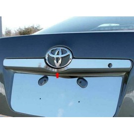 QAA is Compatible with 2007-2011 Toyota Camry 1 Piece Stainless License Bar, Above Plate Accent Trim LB27130