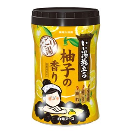 Hakumoto Earth Good Hot Water Travel Bottle, Nigoriyu, Yuzu Scent, 23.3 oz (660 g)