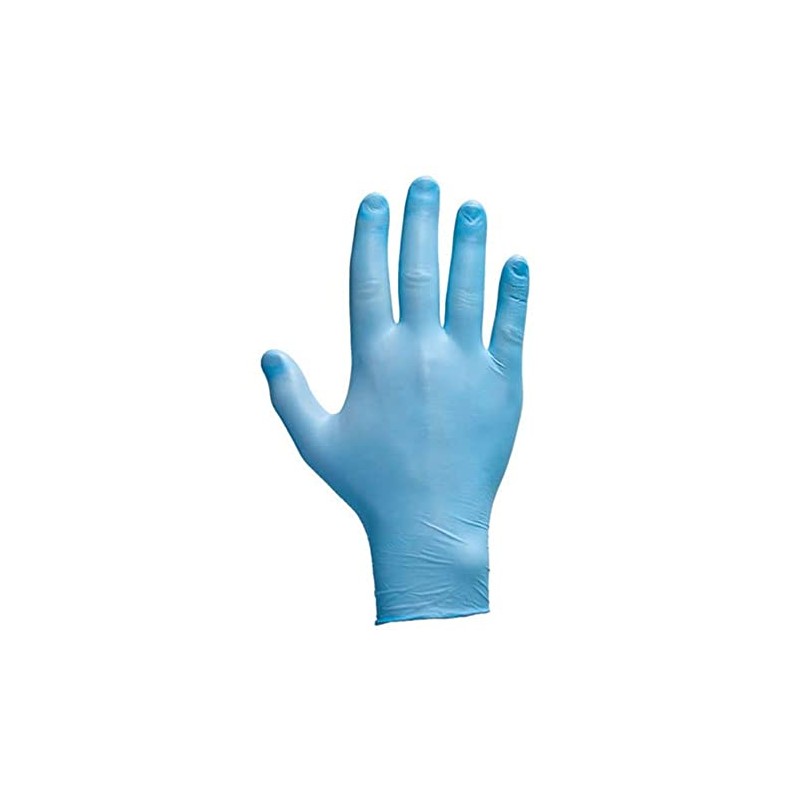 Traffi Sustain TD01 Blue Nitrile Biodegradable Pack of 100 Gloves