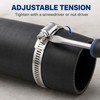 304 Stainless Steel DIY Hose Clamp Kit with Worm Gear