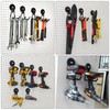 3-H Heavy Duty Magnetic Hooks,No-Drill Garage Power Tool Holder, 2