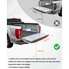 LDETXY 45" Aluminum Universal Pickup Truck Tailgate Ladder with Handle,