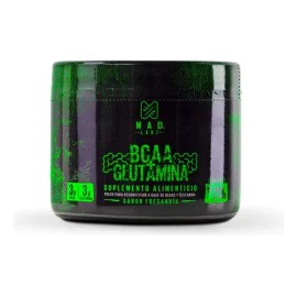 Bcaas +glutamina Mad Labz | 210g | 30 Servicios | Sin Azucar