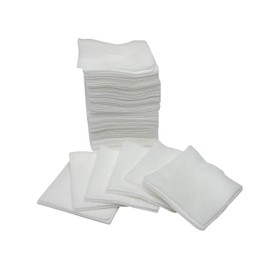 200 PCS (2" X 2") Premium 4-ply Non-Woven, Non-Sterile Sponge Gauze Pad--Dental, Salon, All Purpose Gauze Sponges Pads -(1 Pack) --White