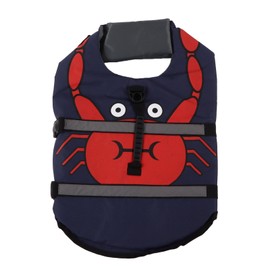 Pet Life Jacket Waterproof and High Buoyancy Lifesaver Vest with Reflective Strips for Medium and Large DogsM