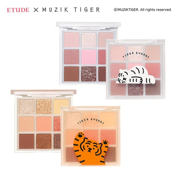 ETUDE ETUDE Powder Official Musik Tiger Play Color Eyes 02 Pink Pearl