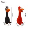 TUICARE Chew-Resistant Chicken Dog Toy Realistic Sound to Entertain Safe
