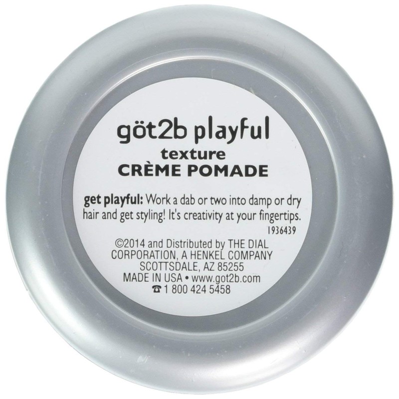 Got2b Playful Texturizing Creme Pomade, 2 Oz (Pack of 3)