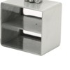 Tooth Box Metal Cute BearShape Storage Case with 2 Drawers