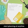 PAPERAGE Undated Daily Planner Notebook (Yellow), 8.5 in x 11