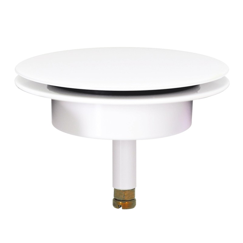 Westbrass European Style Trim for Cable Drive Bath Waste, Powder