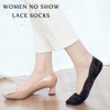 SNUG STAR Lace Socks Womens Fashion Liner No Show Sock