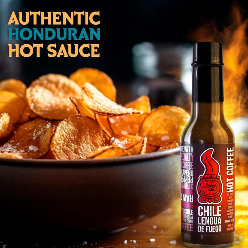 Chile Lengua de Fuego Mild Hot Sauce (Pack of 3,