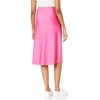 The Drop Women's Maya Silky Slip Skirt, Pink, M
