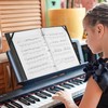 Rockhouse Sheet Music Folder, 3 Ring Binder Music Holder PU
