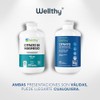 Wellthy Citrato de Magnesio Premium 500 Cápsulas 400mg. 100% Natural,