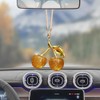 Briwill Gold Cherry Car Accessories - Rear View Mirrir Hanging