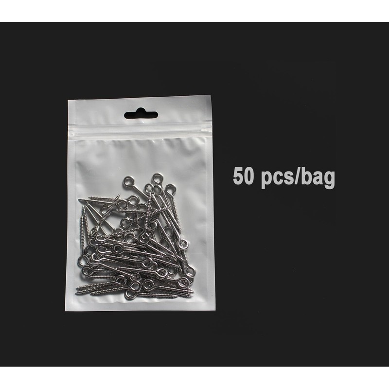 Tigofly 50 pcs 1.46inch 37mm Big Screws Stainless Steel Plug