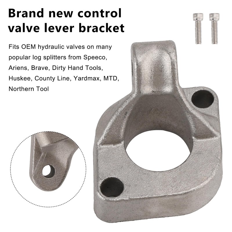 Frezon Energy Hydraulic Log Splitter Valve Lever Handle Mounting Bracket