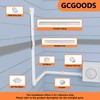 GCGOODS Decorative PVC Lineset Cover Kit Parts Accessories, 3" W
