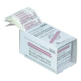 Mediware 10947545 Eco Blood Lancets (Pack of 500)