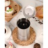 Sivaphe4 cups Stainless Steel Stovetop Espresso Coffee Maker | Induction