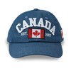TJ's Unisex Baseball Cap Canada Flag Hat - Adjustable Dad