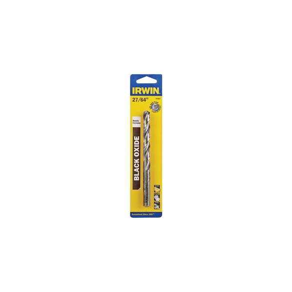 DRILL 27/64 HD JL 135' BLK OX CARDED