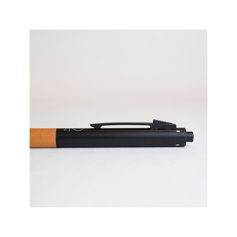 Romeo Romeo Multifunction Pen 4 in 1 Leather Grip Brown