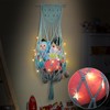 Stuffed Animal Storage Hammock, 63'' Jumbo Boho Macrame Corner Toy