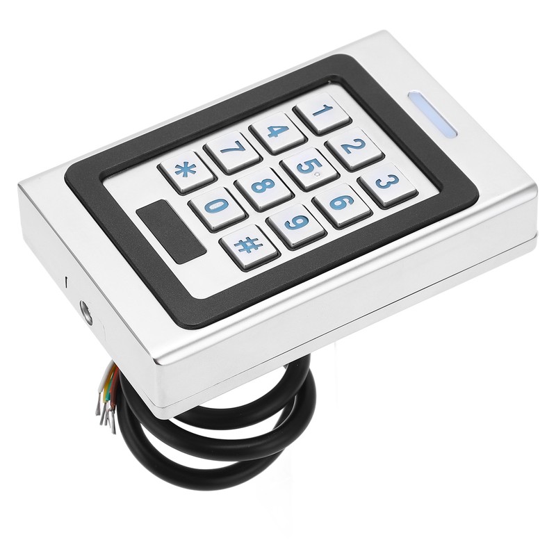 Access Control Keypad IP67 Waterproof Dustproof Password Card Open Keyless