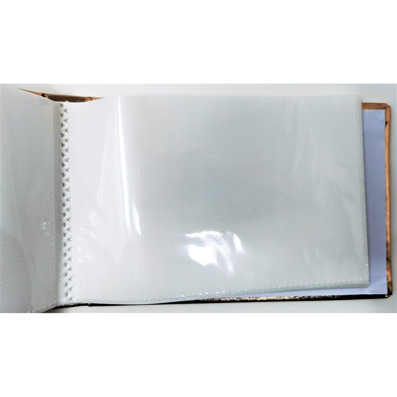 Gold Photo Album - Holds 36 Photos - Size: 6"x4"