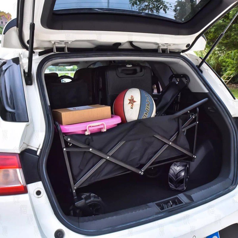 Eco R Carretilla Camping Remolque Plegable Ligero Portátil Viaje