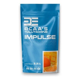 Bee Impulse Bcaas Glutamina Mango-Naranja 1kg Polvo Deportivo
