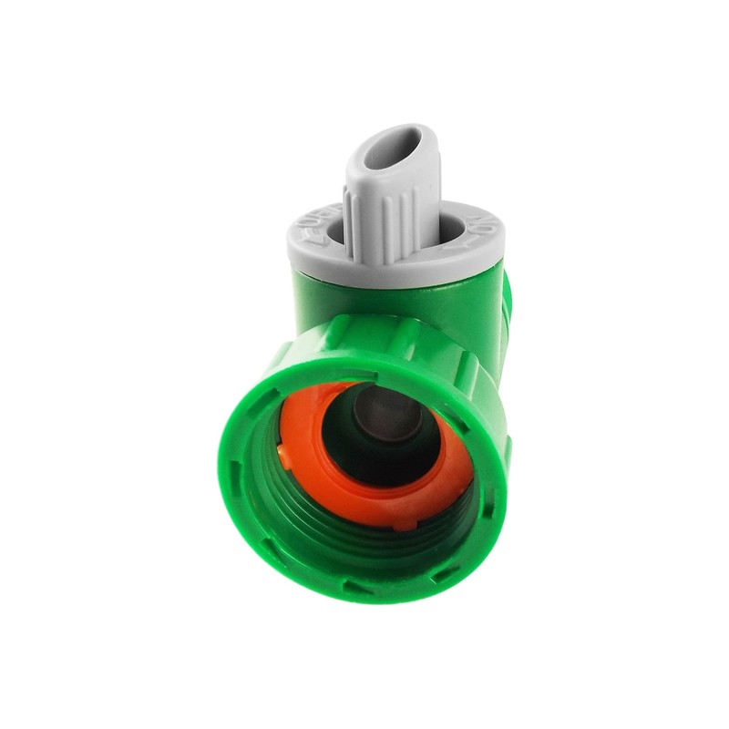 Expanding x Hose/Expanding Pipe Connector with Water Shut Off Flow