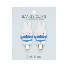 Shobido MF34959 Miffy Dick Bruna Hair Accessories Goods Bangs Clip < Blue