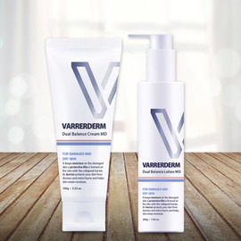 Verodem Dual Balance Cream + Lotion MD Set (100g + 200g) Dry Skin Soothing Care High Moisturizing For the Whole Family Dermatologist Only / 베러덤 듀얼밸런스 크림+로션 MD 세트(100g+200g) 건성피부 진정케어 고보습 온가족사용 피부과전용