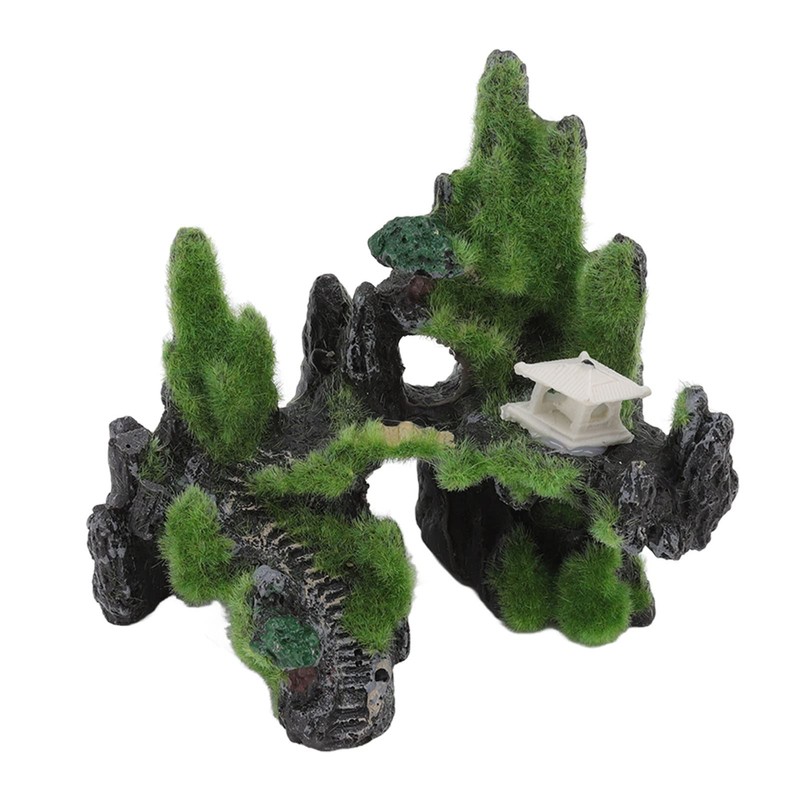 ZIZEV Adorno de Rocalla para Acuario, Decoración de Rocalla de
