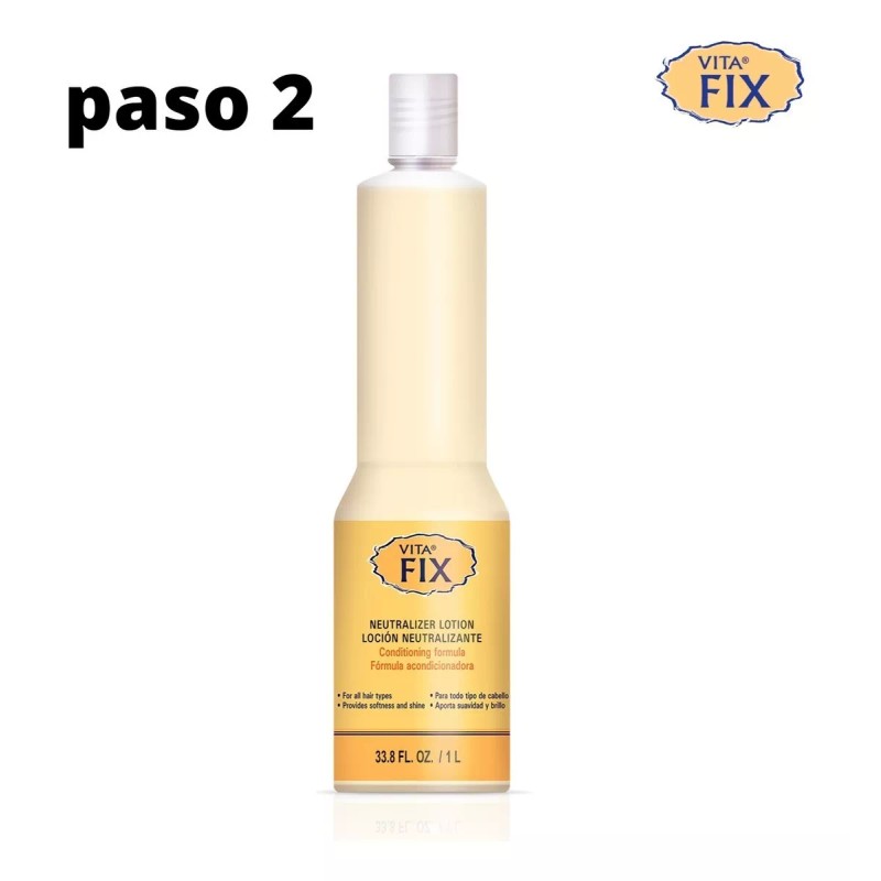 Nutrapel Locion Ondulante Paso 1 Y 2 Base Permanente Rizos