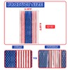 Patriotic Party Decorations, Red White Blue 2 Pack America Tinsel