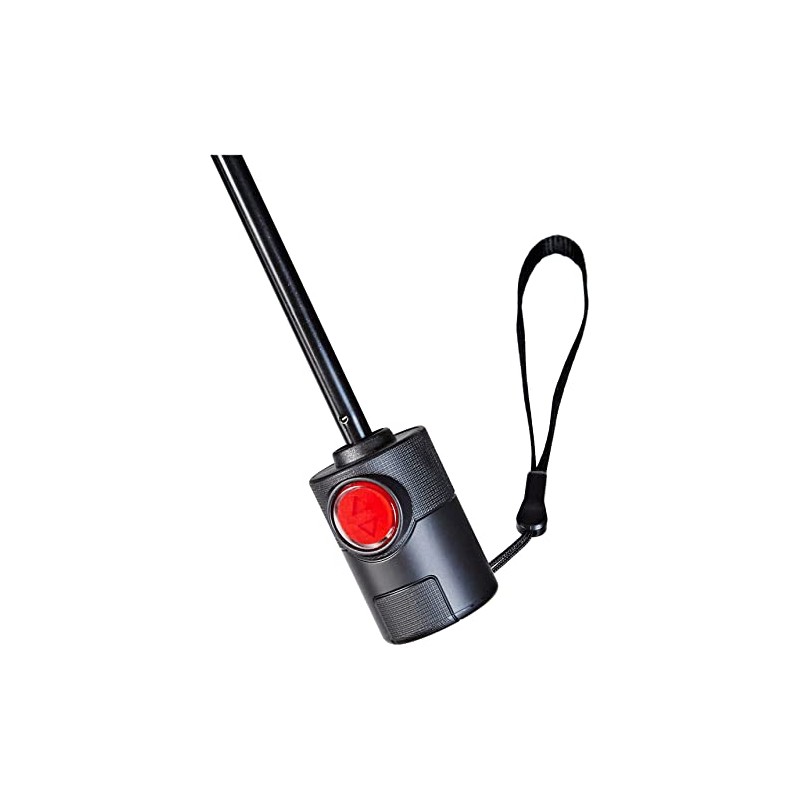 Knirps U.200 Ultra Light Duomatic Rose with Black Coating -