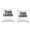 Team Leader Throw Pillow