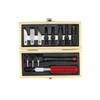 Excel Blades 14-Piece Woodworking Set – Precision Craft Knife Set