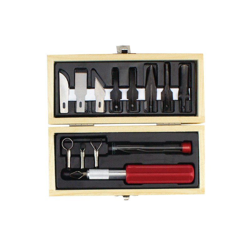 Excel Blades 14-Piece Woodworking Set – Precision Craft Knife Set