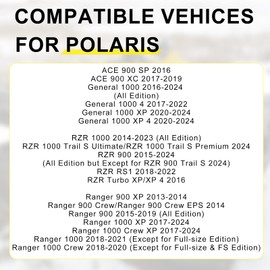 Engine Cylinder Head Gasket Seal Kit Set for Polaris Ranger RZR General ACE 900 1000 RS1 Turbo 2013-2024